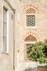 The window of the Mosque of Pasha Qasim