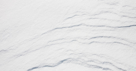Nature Winter background With Beautiful pattern on snow