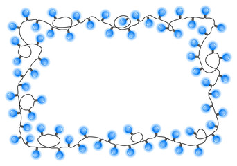 chain of colorful lights