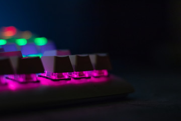 keyboard tastatur rgb color