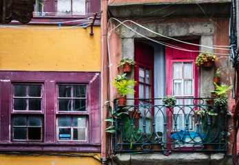 classic house in porto ribeira district colorfull