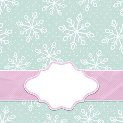 This is a Christmas and New Year frame