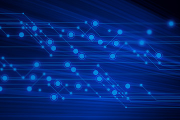 ai robotic, social internet of things, technology abstract futuristic cyber net web connect to network background illustration 3d rendering, atom molecule of science, signal of data