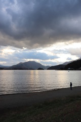 世界遺産・河口湖のサンセット