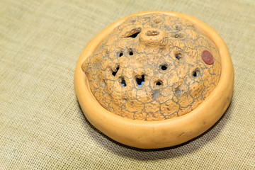 Ceramic smoked incense burner