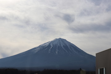 西湖から見た富士山