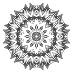 Vector with Mandala pattern. Repeating sample figure and line. Modern Decorative floral color mandala.