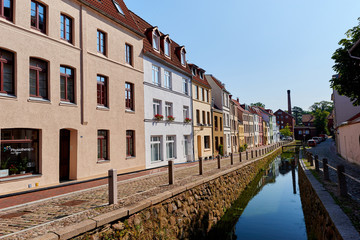 Fototapeta na wymiar oldtown and world heritage Wismar