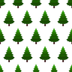 Obraz premium Christmas tree background, seamless.