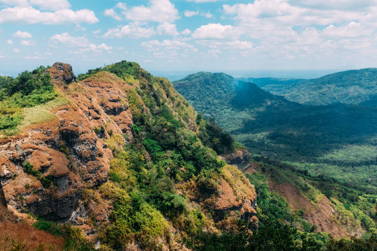 The mountain range of Pico de Loro mountain range