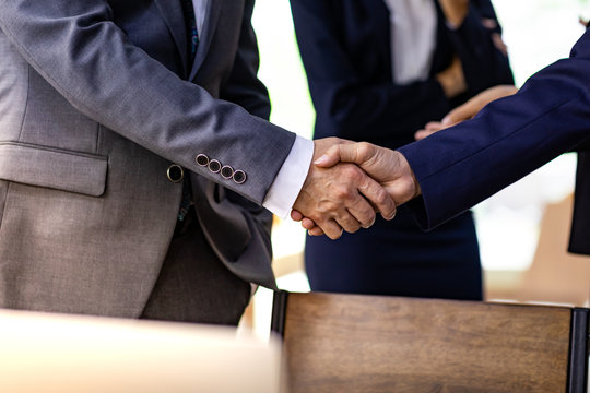 Business deal Handshake