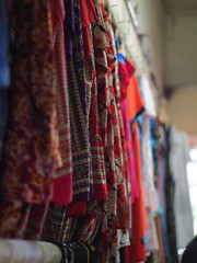 Fototapeta na wymiar Traditional Clothes in Bali