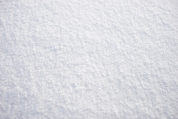 Snow close up.