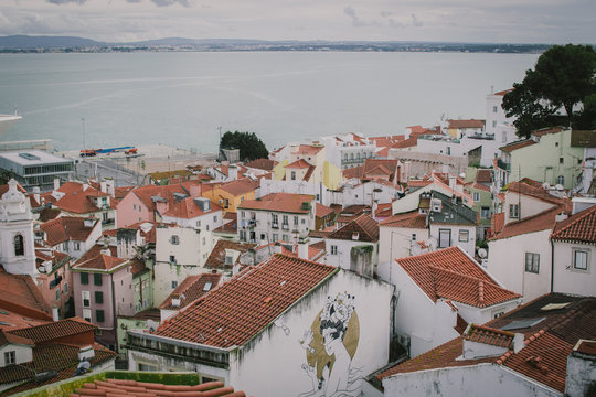 Lisbon, Portugal Alfama Neighborhood