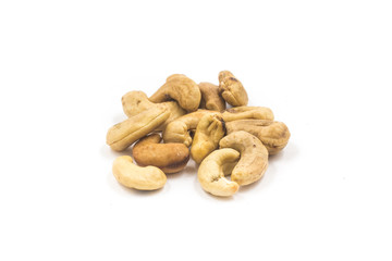 Pile of Cashew nuts
