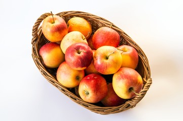 Naklejka na ściany i meble fresh apple fruit