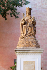 Fototapeta na wymiar Santa Maria de la Victoria in Malaga