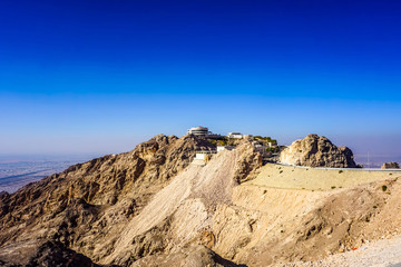 Fototapeta na wymiar Al Ain Jabal Hafeet Mountain Peak