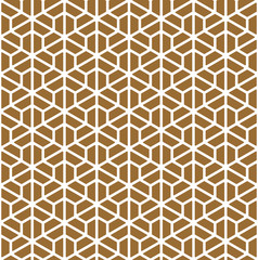 Seamless pattern based on Japanese ornament Kumiko