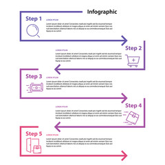 Fototapeta na wymiar infographic element design 4 step, infochart planning