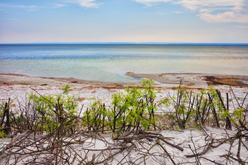 Small Beach in Jastarnia Town on Hel Peninsula