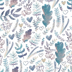 Fototapeta premium seamless floral pattern