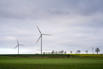 Wind turbines