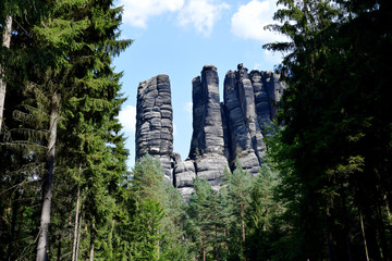 Affensteine in der Sächsischen Schweiz
