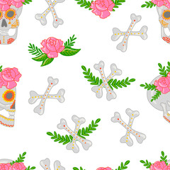 dia de muertos pattern 4