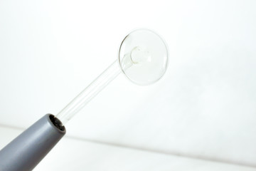 Replacement cartridges for darsonvalization device. Skin care device darsonvale