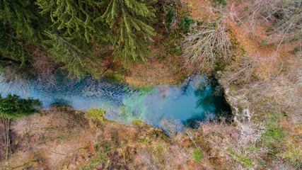 Močilnik (Mocilnik) and Retovje are two main springs of Ljubljanica River in Slovenia. The springs are positioned south of the town of Vrhnika.