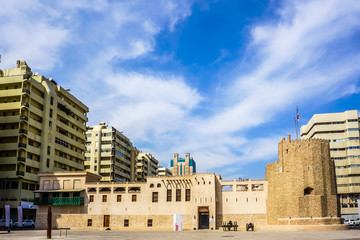 Fototapeta na wymiar Sharjah Al Hisn Fort