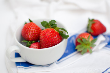 Strawberries dessert 