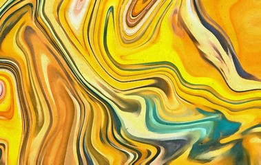 Creative painting watercolor art. Colorful marble wallpaper in modern style. Abstract texture background. Digital artwork for graphic design. Swirl. Stock. Conceptual vibrant bright pattern.