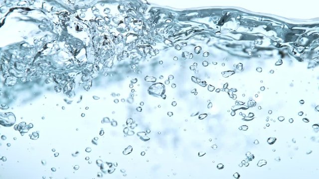 Water wave in super slow motion shooted with high speed cinema camera at 1000fps 4K.