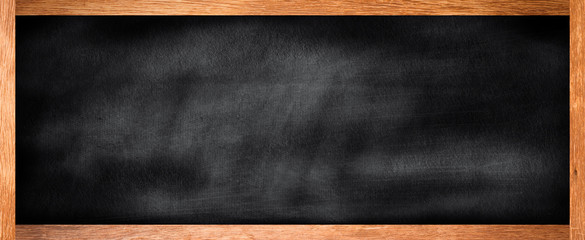 vintage chalk board texture with old vintage wooden frame.use for work about design,decorate	