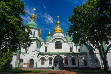 Fototapeta na wymiar Kiev Saint Sophia's Cathedral Entrance