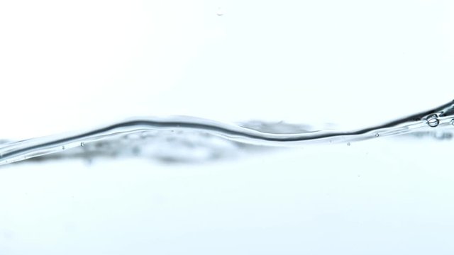 Water wave in super slow motion shooted with high speed cinema camera at 1000fps 4K.