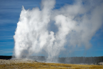 old faithful geyser yellowstone