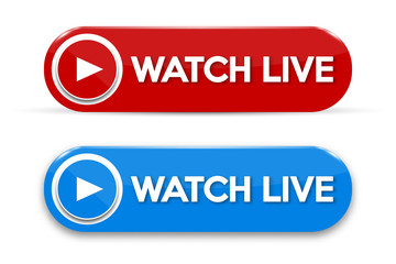 Live streaming concept isolated icon. Vector illustration for online broadcast and tv program.