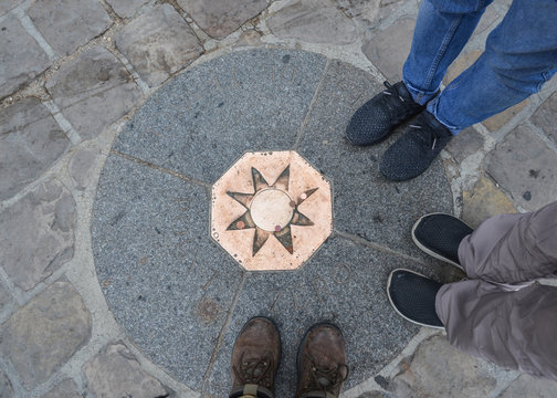 Point Zero at Cathedral of Notre Dame de Paris