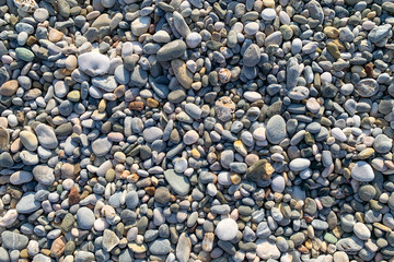 Pebble (stones) as a texture