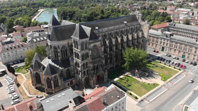 Cathedral in Chalons en Champagne France