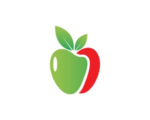 Apple vector illustration