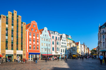 Kröpeliner Straße, Kröpeliner Tor, Altstadt, Rostock, Deutschland