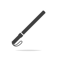 Traffic light baton icon vector