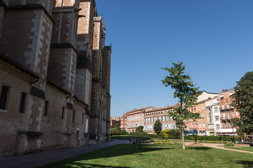 Fototapeta na wymiar Cathédrale Saint-Étienne de Toulouse, France