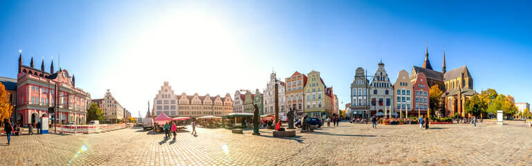 Rostock, Neuer Markt, Deutschland 