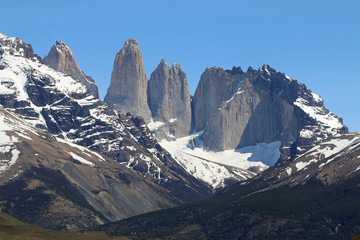 Fototapeta premium Nationalpark Torres del Paine in Patagonien. Chile