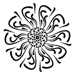 Mandala geometric ornament